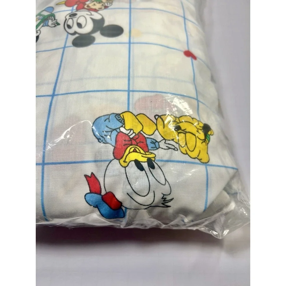 Vintage 90s Disney Babies Priscilla Curtains 94x63 NIP Mickey Minnie